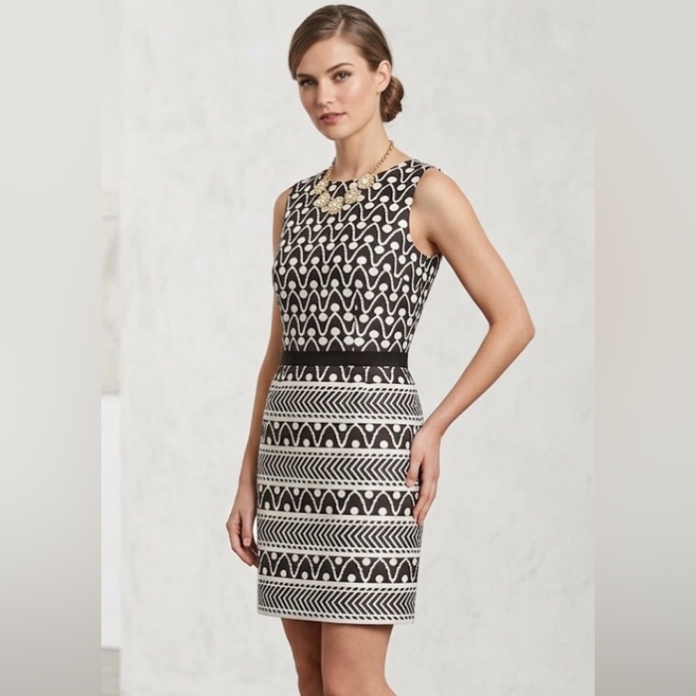 Milly Open Back Sheath Dress Size 10